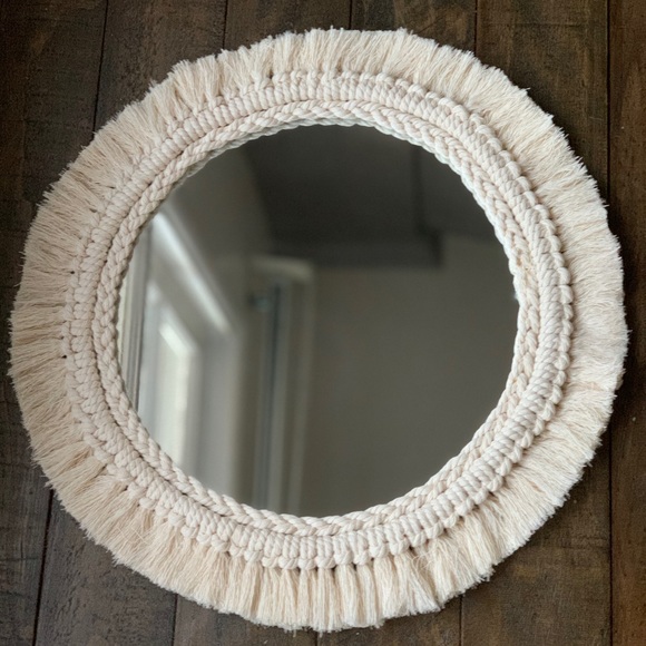 Macrame Mirror Set - Picture 3 of 5